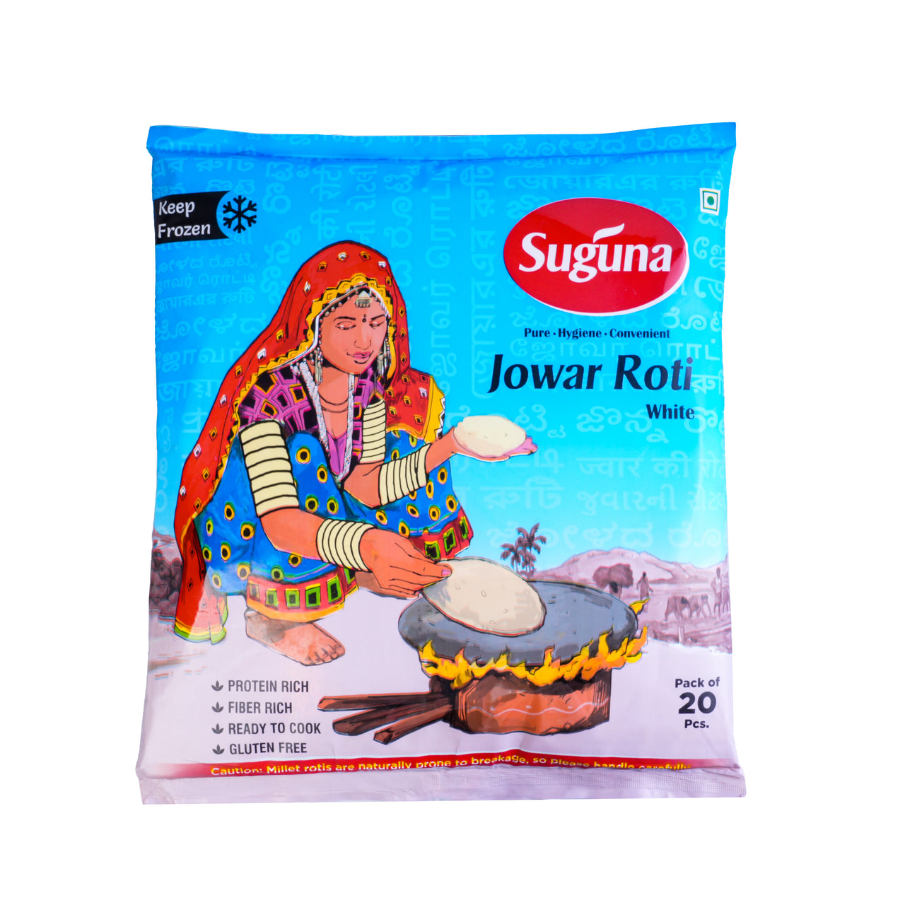 White Jowar Roti